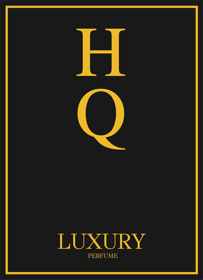 HQ Luxury perfume label design