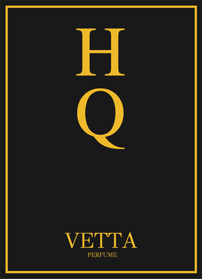 HQ Vetta perfume label design
